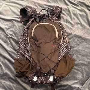 Nike Brown and Black Unisex Backpack Commuter/ Day pack 31L
